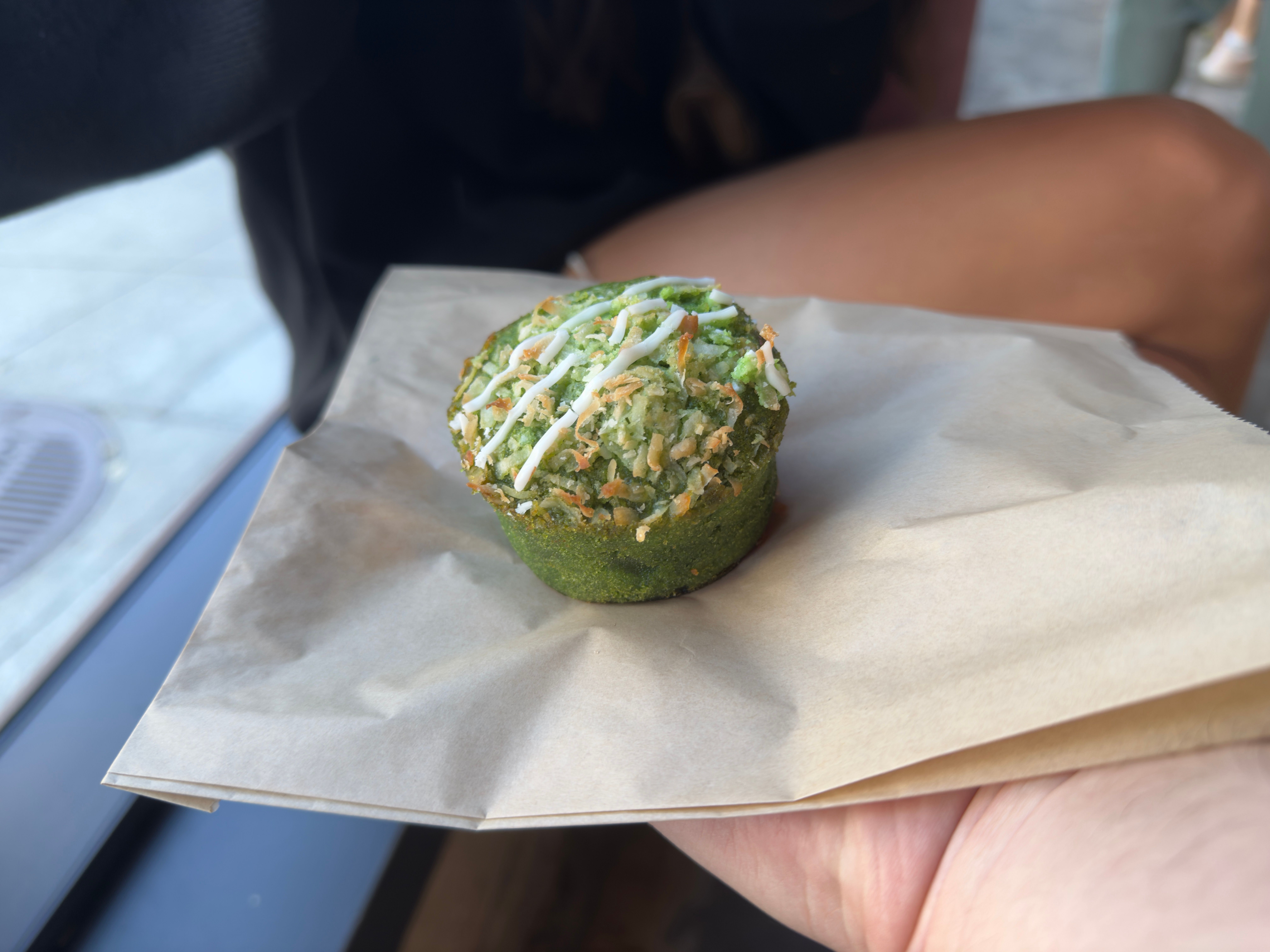 Coconut Pandan Mochi
